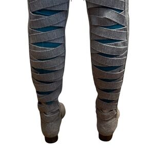 Nine West Stylish Gray Over-the-Knee Boots - Unique Back Design